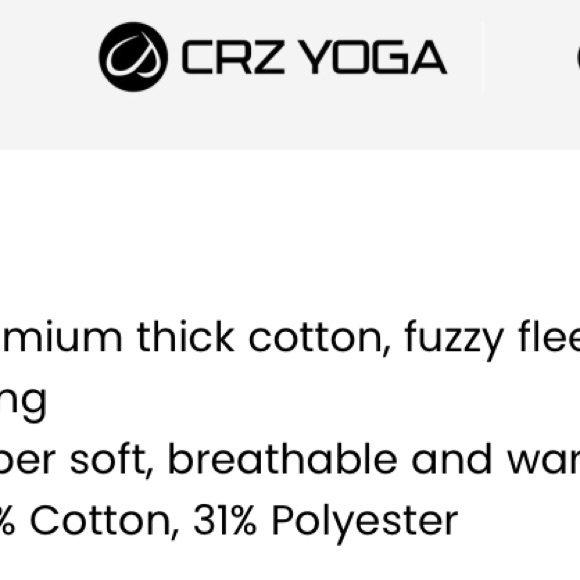 NWT CRZ YOGA Pink Peony Soft Fleece oversized shirt jacket size M (8/10) - Picture 5 of 11